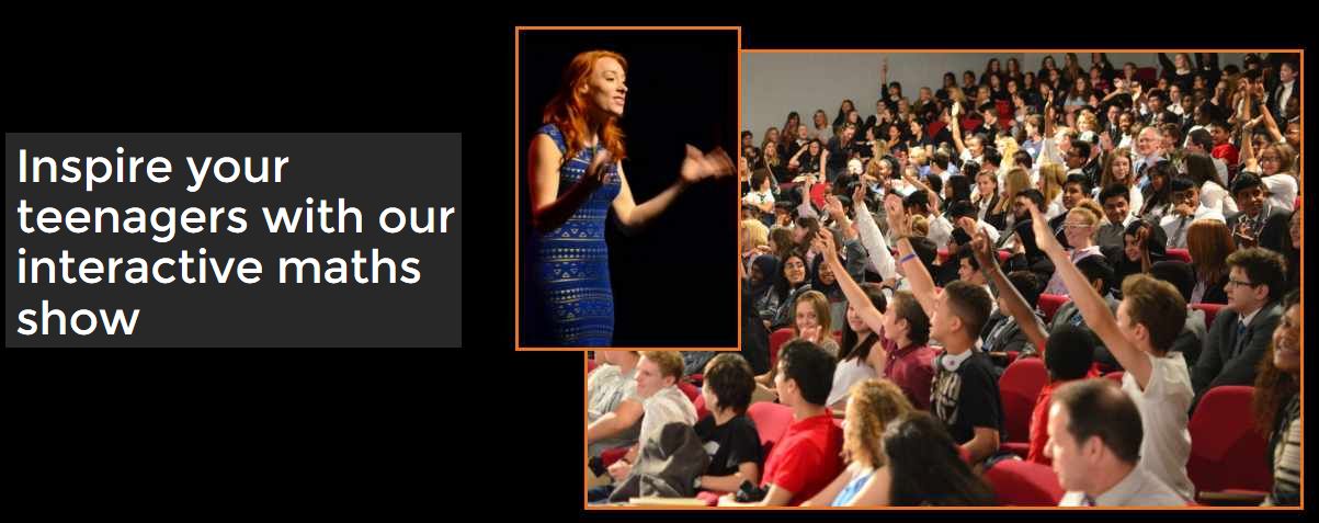 Hannah Fry and audience